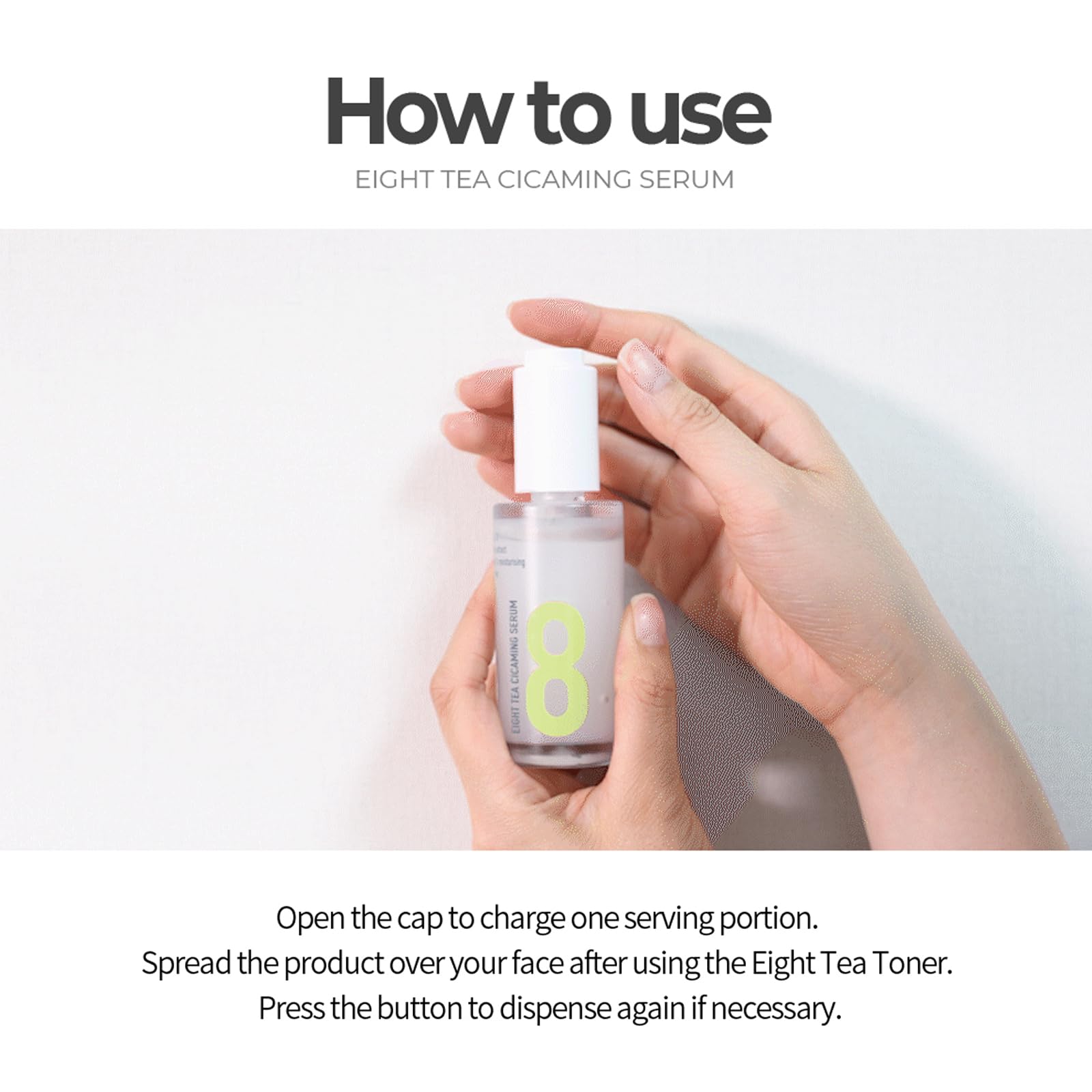 Amazon.com: BOM COSMETICS Eight Tea Cicaming Serum 1.28 fl. Oz
