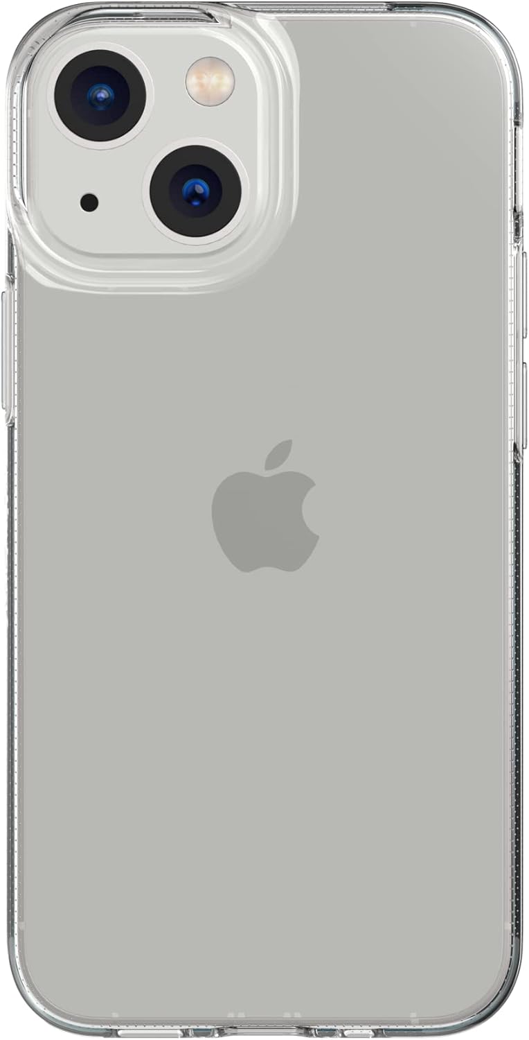 Tech21 Evo Lite for iPhone 13 Mini – Clear Everyday Case with 8ft Multi-Drop Protection