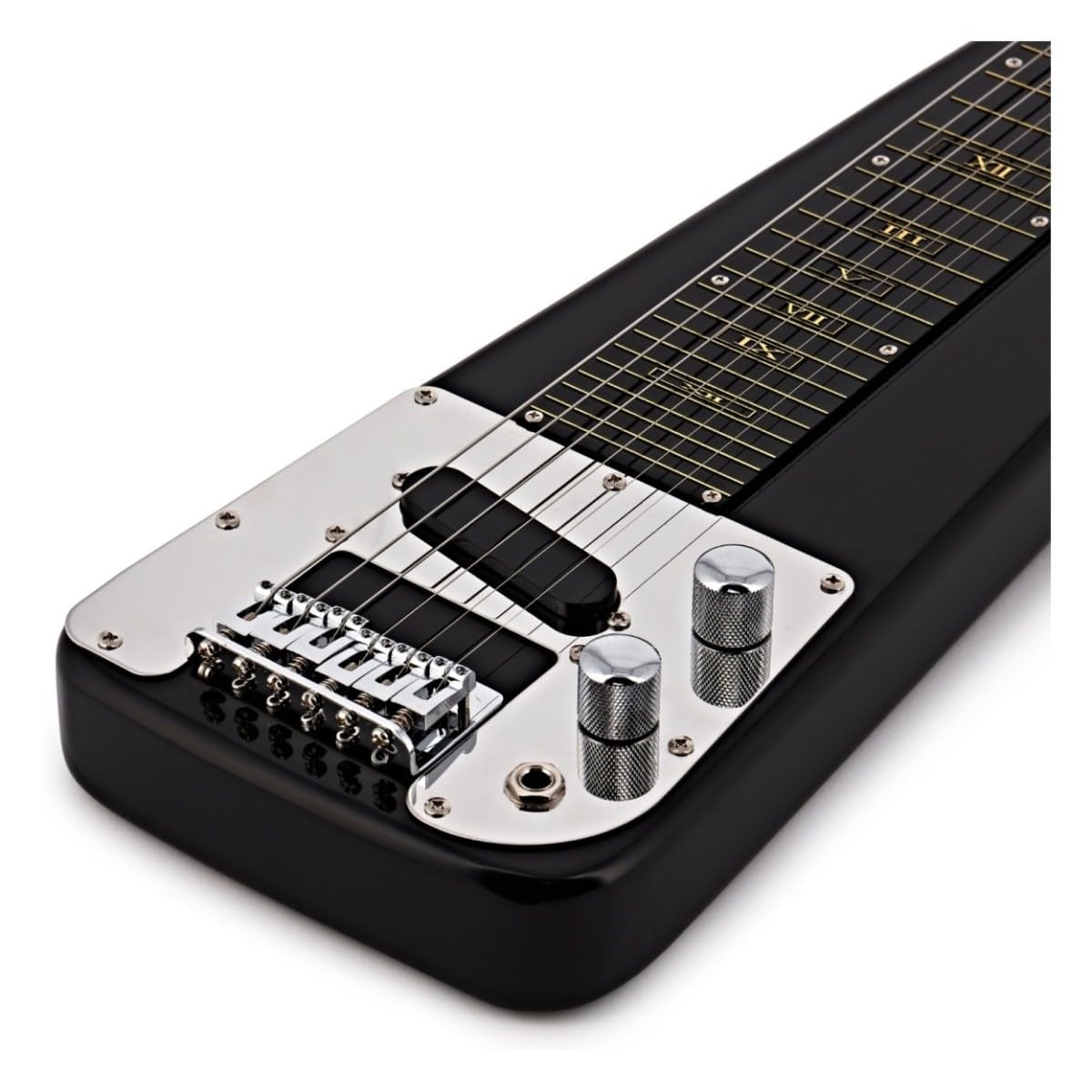 Lap Steel Kit de guitare par Gear4music avec glissière Tonebar et piques pour les doigts