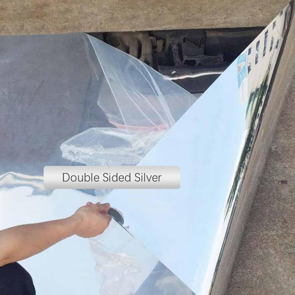 Tappeto a specchio riflettente double-face, per matrimoni, compleanni, lauree, 1,2 x 20 m, per eventi romantici