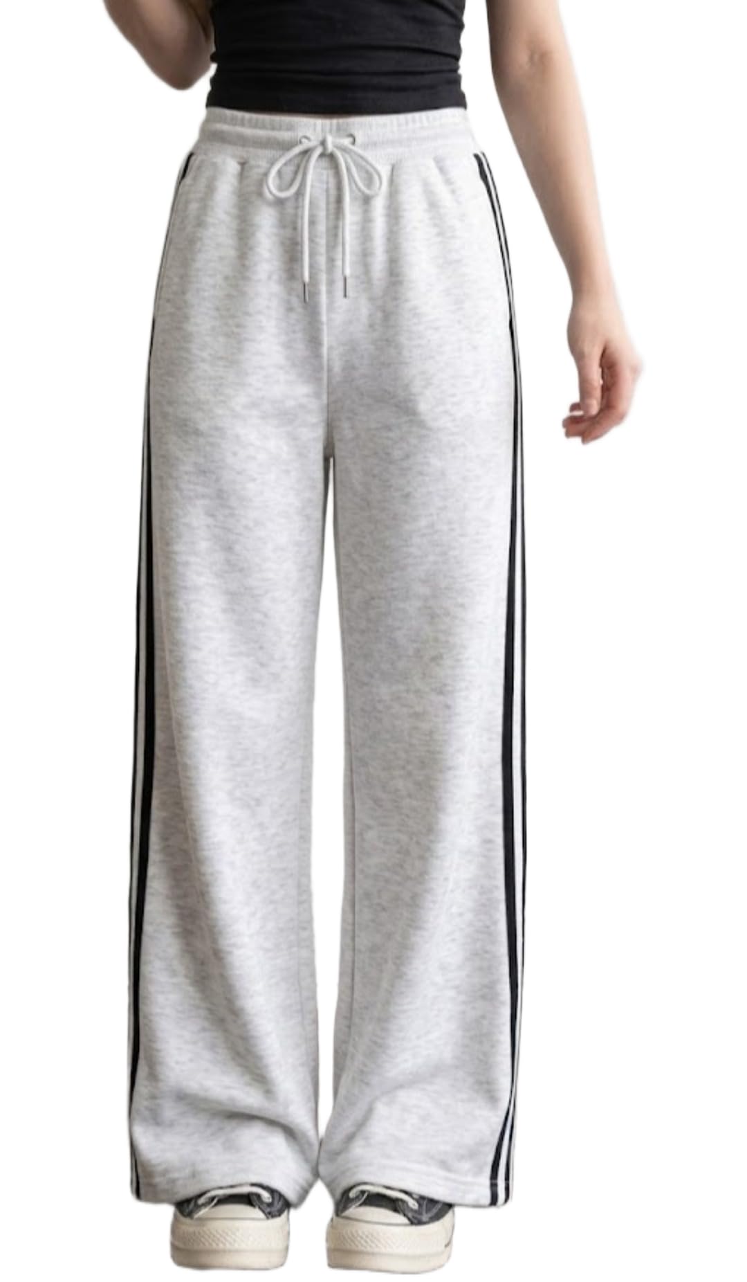 Track Pant for Women || Baggy Fit || Track Pants || Full Elastic Jogger Track Pant ||-picture-47
