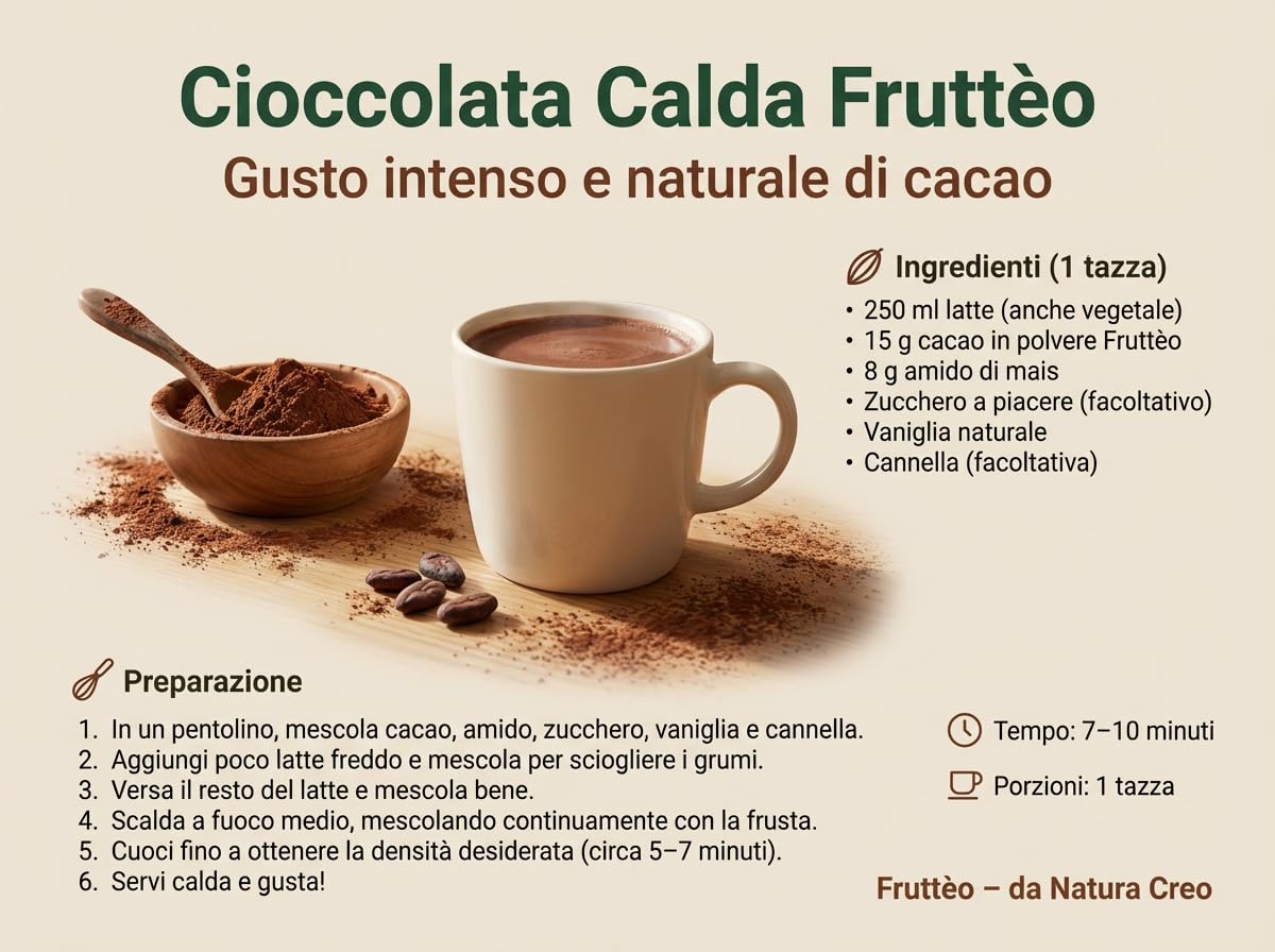 Cacao Amaro in Polvere 1 Kg – Criollo del Venezuela – 100% Puro Senza Zucchero – Gusto Intenso e Corposo – Alcalinizzato – Ideale per Dolci e Cioccolata Calda