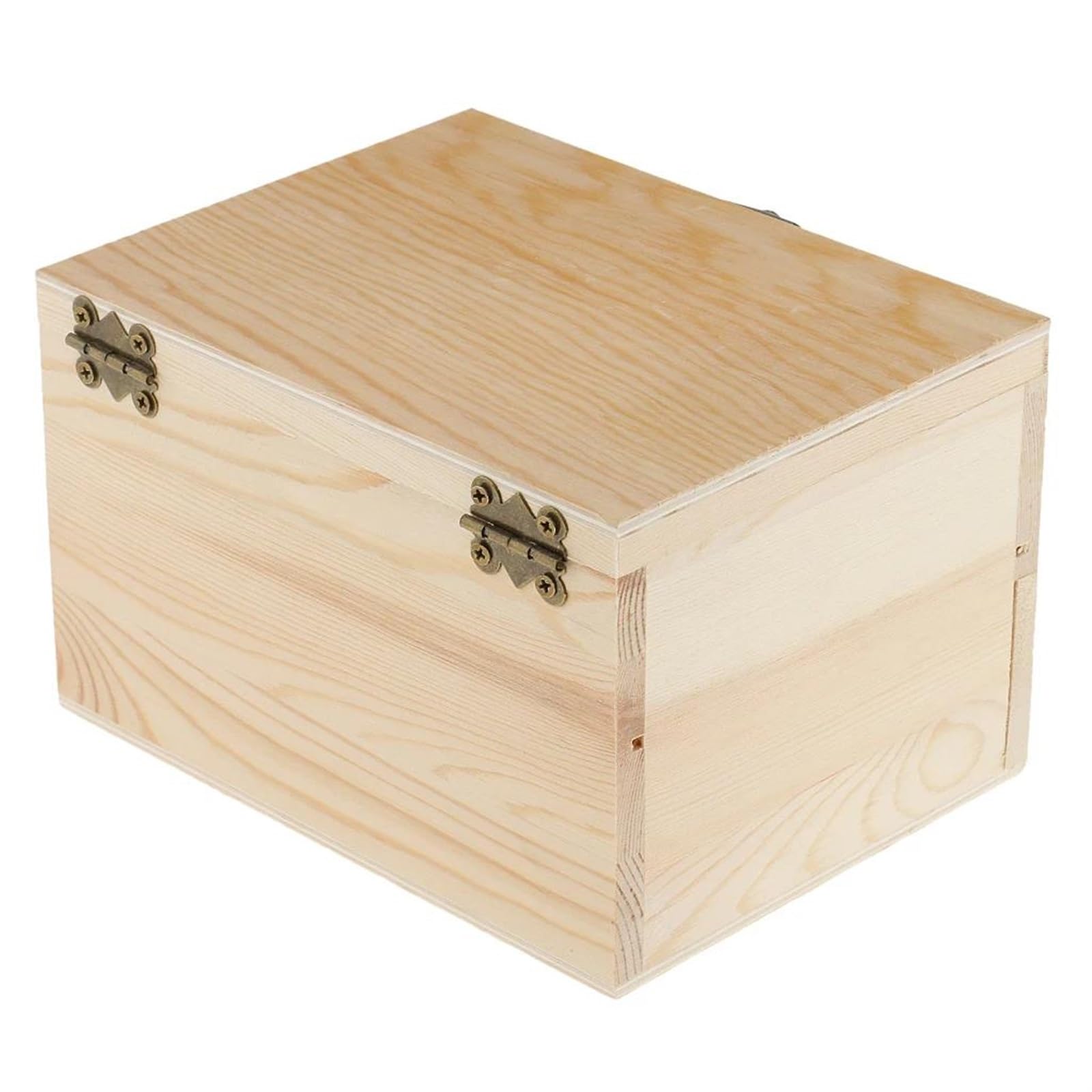 Schmuckkästchen Schmuck Organizer Aus Unlackiertem Holz Klassische Schmuckschatulle Mit Schublade Makeup Organizers