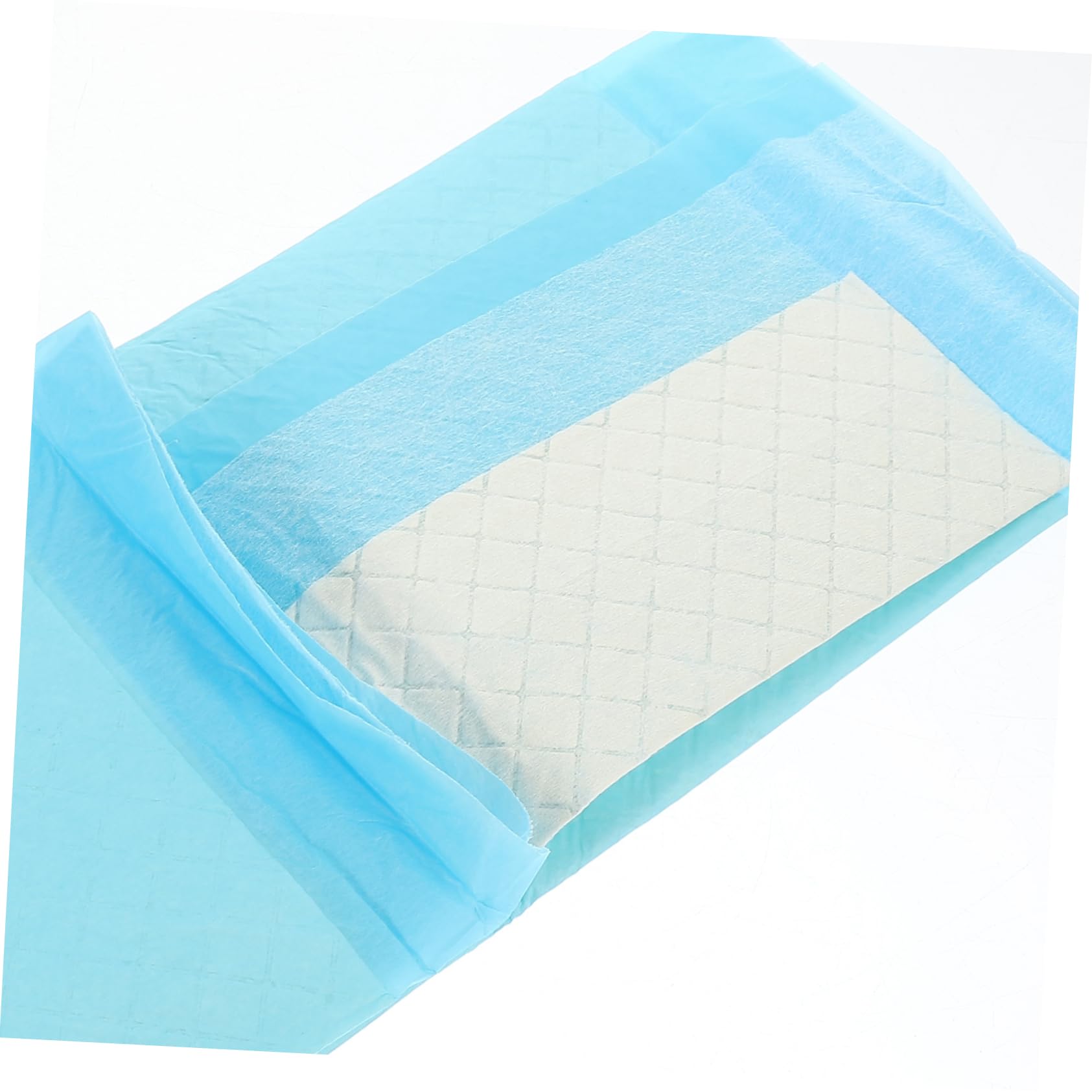 Abaodam Tapis de Propreté pour Chiens Tapis Absorbants pour Chiens de Petite Taille Sèche Rapide Utilisation Multi-Chiens Non-tissé 50 Pièces Éducation des Chiots pour Petits Animaux