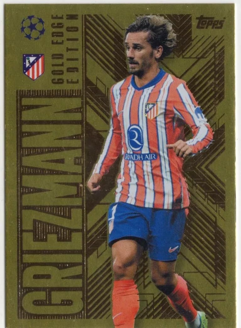 Match Attax Extra 2024 2025 Antoine Griezmann Gold Edge Sammelkarte