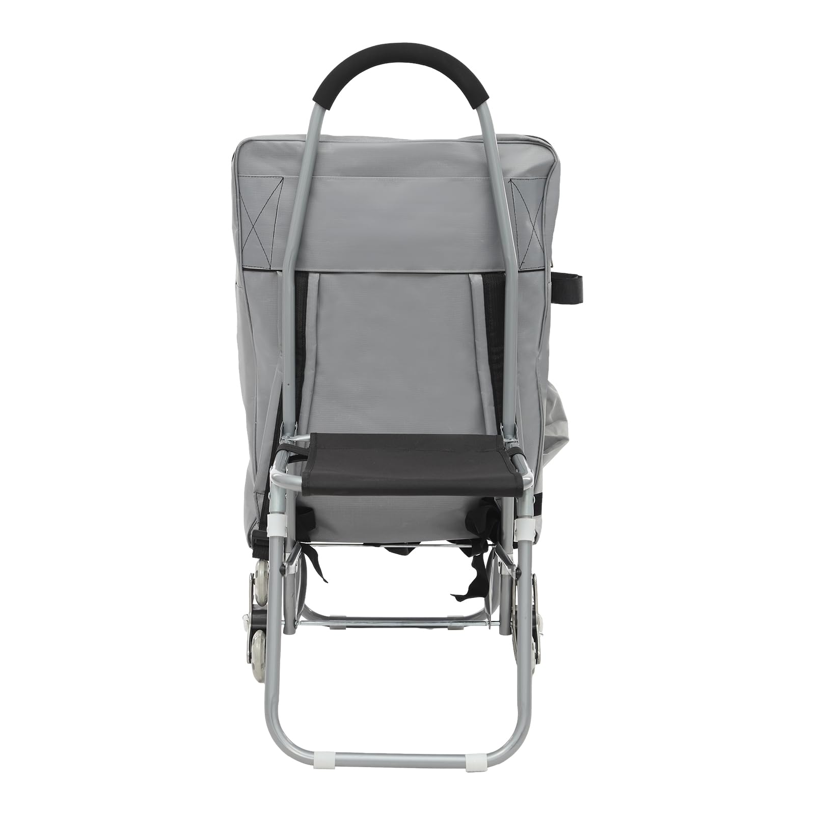 Kunstwagen Rollender Klappbarer Rundertragbarer Rollstuhl mit 3-Rad-Design & Aufbewahrungstasche – Tragbarer Faltbarer Malerwagen Kunstwagen mit Aufbewahrungstasche, 43x93 cm, für Outdoor-Skizzieren