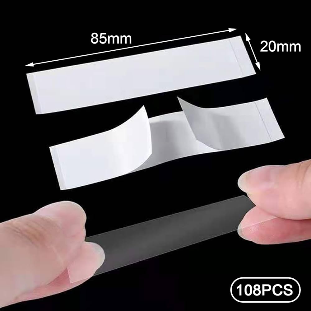 10 Strips Double Sided Body Tape For Fashion, Double Sided Adhesive