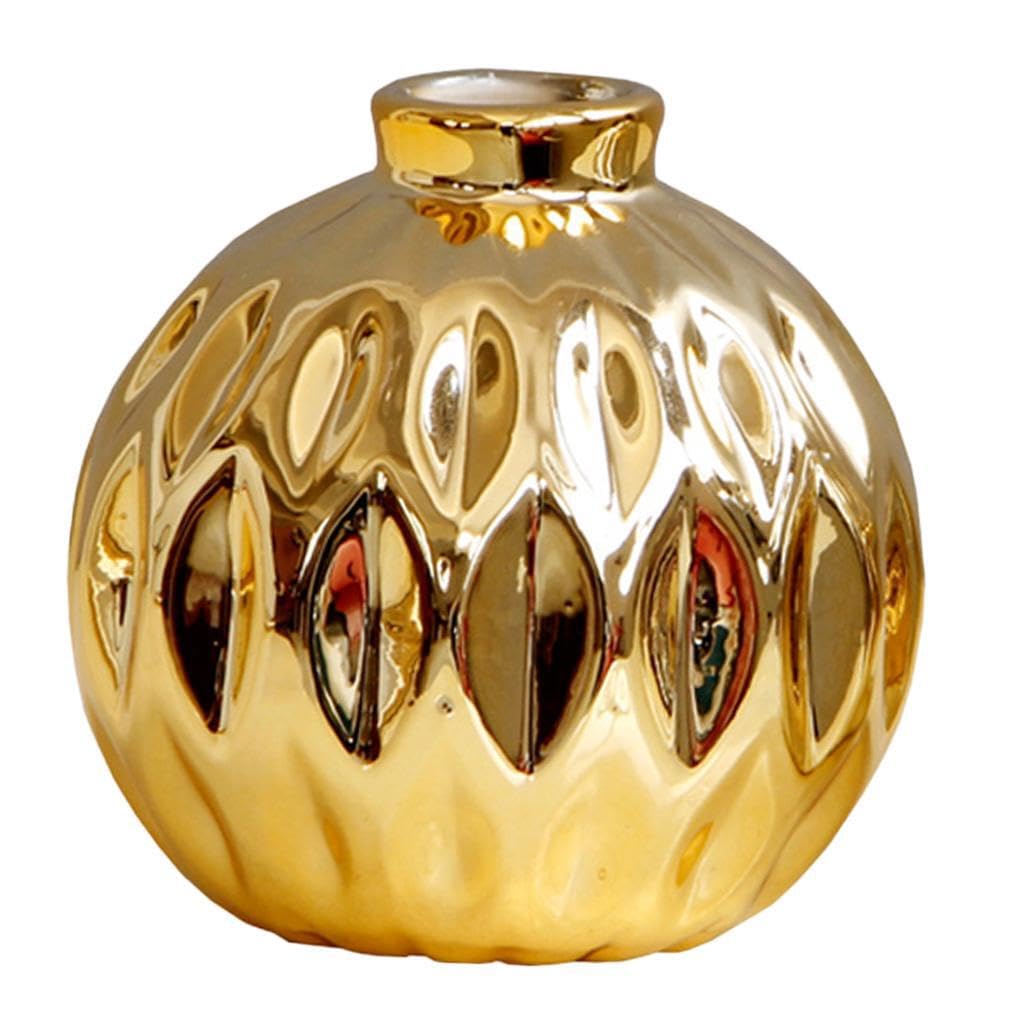 Pixzcsa Ceramic Mini Vase Ornament Beautiful Decorative Accent Piece
