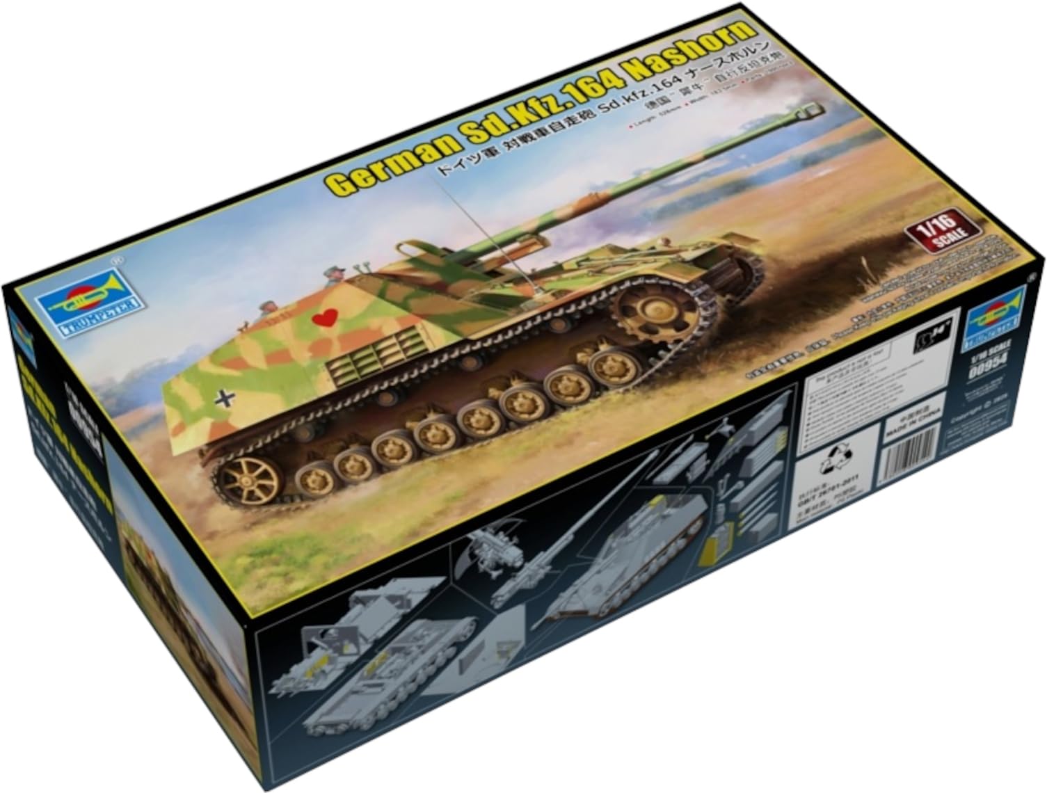 Trumpeter 00954 German SD.KFZ.164 Rhino 1/16 Model Kit