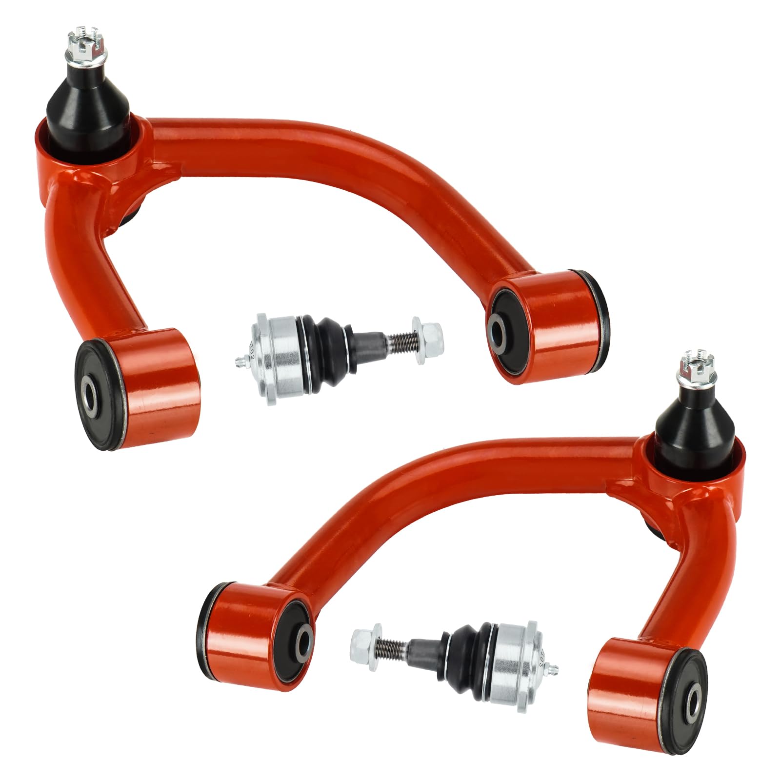 Photo 1 of Front Upper Control Arms with Ball Joint for 2003-2023 Toyota 4Runner 2007-2014 FJ Cruiser, for 2003-2009 Lexus GX470 2010-2016 GX460, Adaption 2-4" Lift Suspension Kit Adjustable 2 PCS