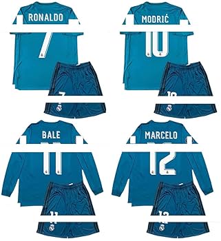 新品 17-18１１番　レアル.マドリード　ガレス.ベイル　半袖ユニフォーム adidas レアルマドリッド 17-18 ホーム 半袖レプリカ