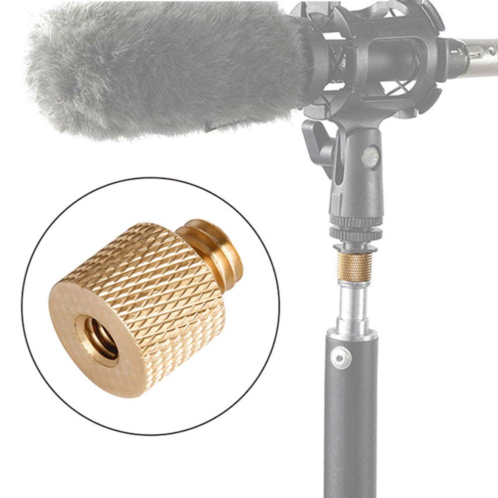 Juego De 6 Adaptadores De Trípode 1/4' A 3/8' - Hierro, Para Cámara, Micrófono, Luces