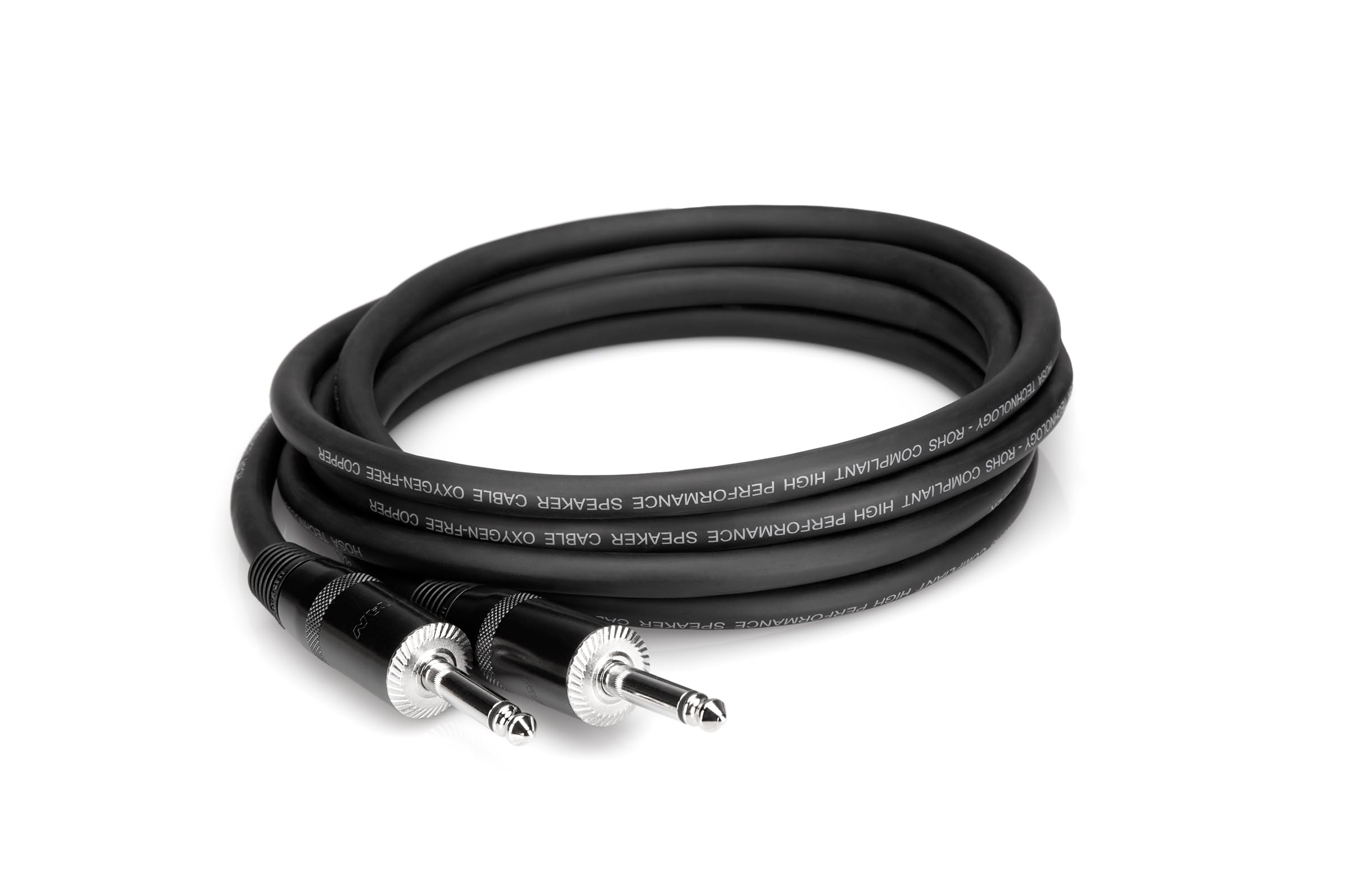 Hosa SKJ-403 REAN 1/4" TS Pro Speaker Cable, 3 Feet
