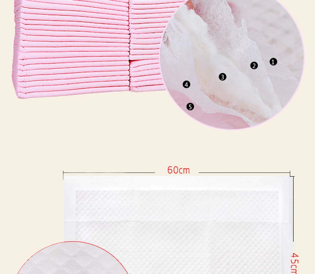 Tapis de Formation pour Chien Super Absorbant Jetables pour Tapis de Formation pour Chiots 100 Feuilles Épaissir L'absorption D'abeilles pour Chien