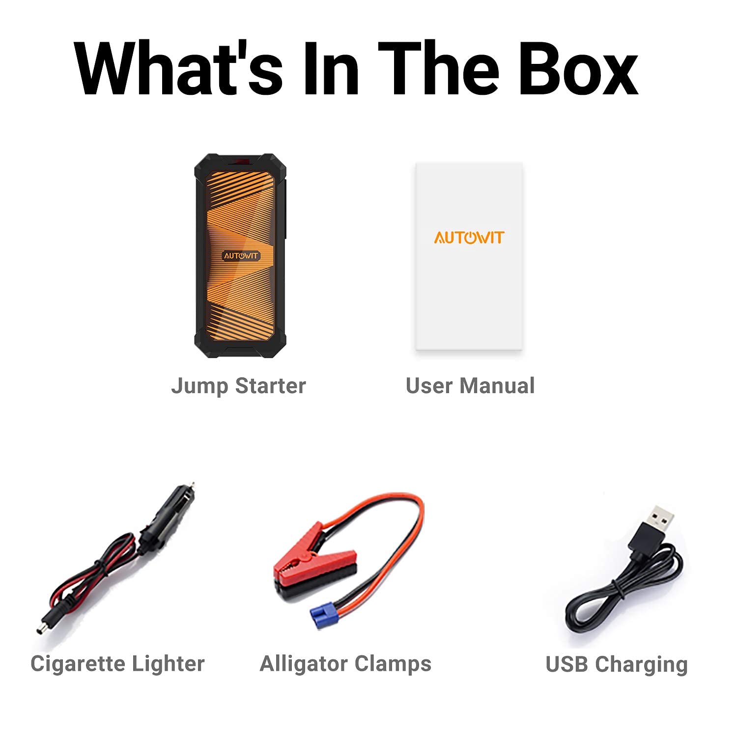 カーナビ AUTOWIT Supercap 2 Jump Starter Autowit SuperCap 2 Car Jump Starter,800A Peak 12V Portable Battery