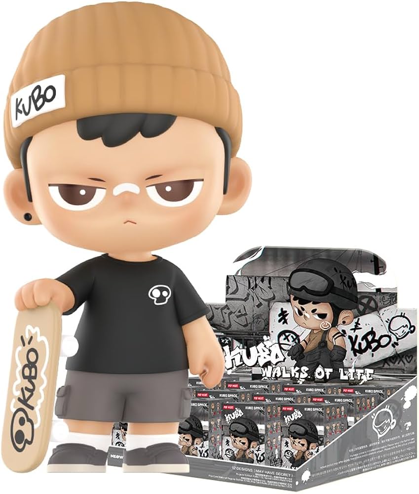 POP MART Kubo Walks of Life Series - 12PC Random Pop Figures
