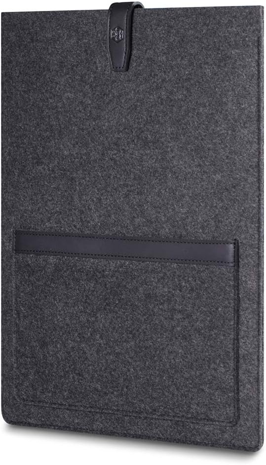 CAISON 12 inch Felt Laptop Sleeve Case For 2019 New 12.3 inch Microsoft Surface Pro 7/12.3" GOOGLE Pixel Slate / 12.3" HP ENVY x2 / 12.2" Acer Switch 3/12" HUAWEI Matebook E