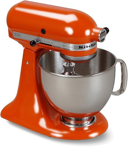 Miniatura 47 de KitchenAid Artisan Series - Batidora de pie con cabezal inclinable de 5 cuartos de galón, KSM150PS, flor silvestre Flor silvestre,aguamarina (Aqua