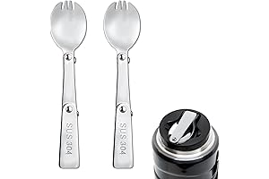 2-Pack Multipurpose Spork Companion for Thermos 16 Oz Food Jars