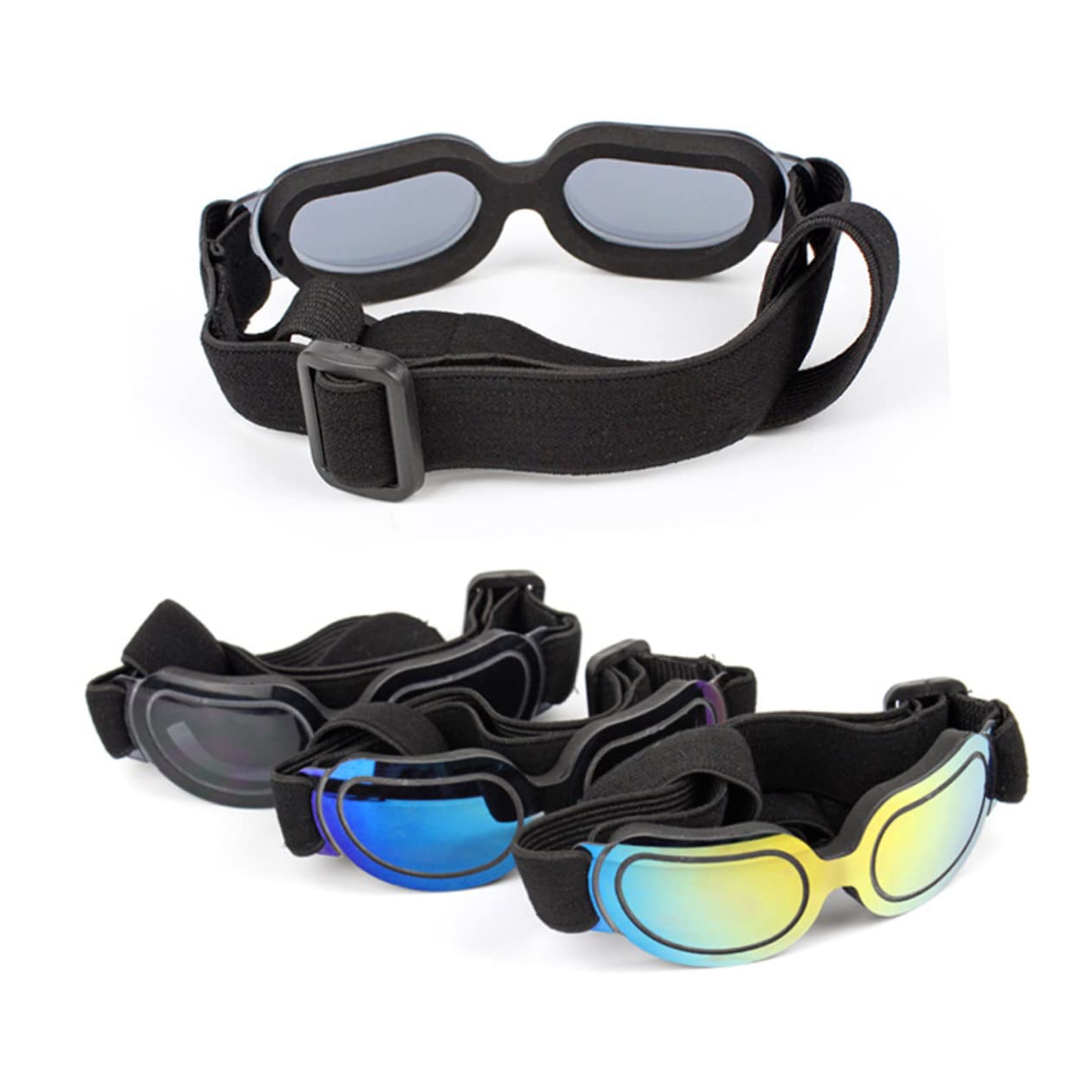 ORFOFE Beautiful Decorative Pet Glasses Spoof Dog Sunglasses Lightweight Cotton String Cat or Dog Accessory