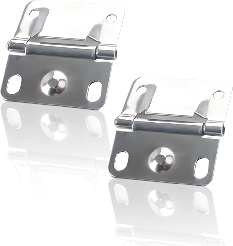 Miniatura 6 de Cooler Stainless Steel Hinges with Screws Set - Compatible with Coleman ice Chest Coolers Replacement 5235 6262 6270 (4 Pack)