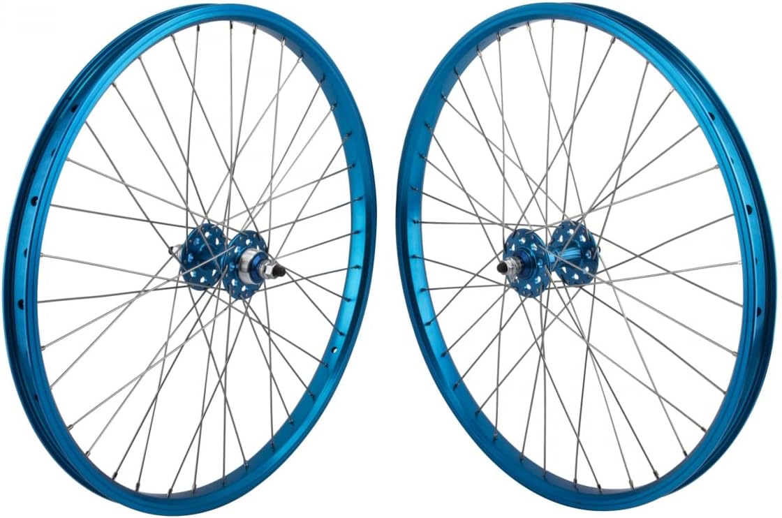 SE 24" BMX Wheelset 24 Blue