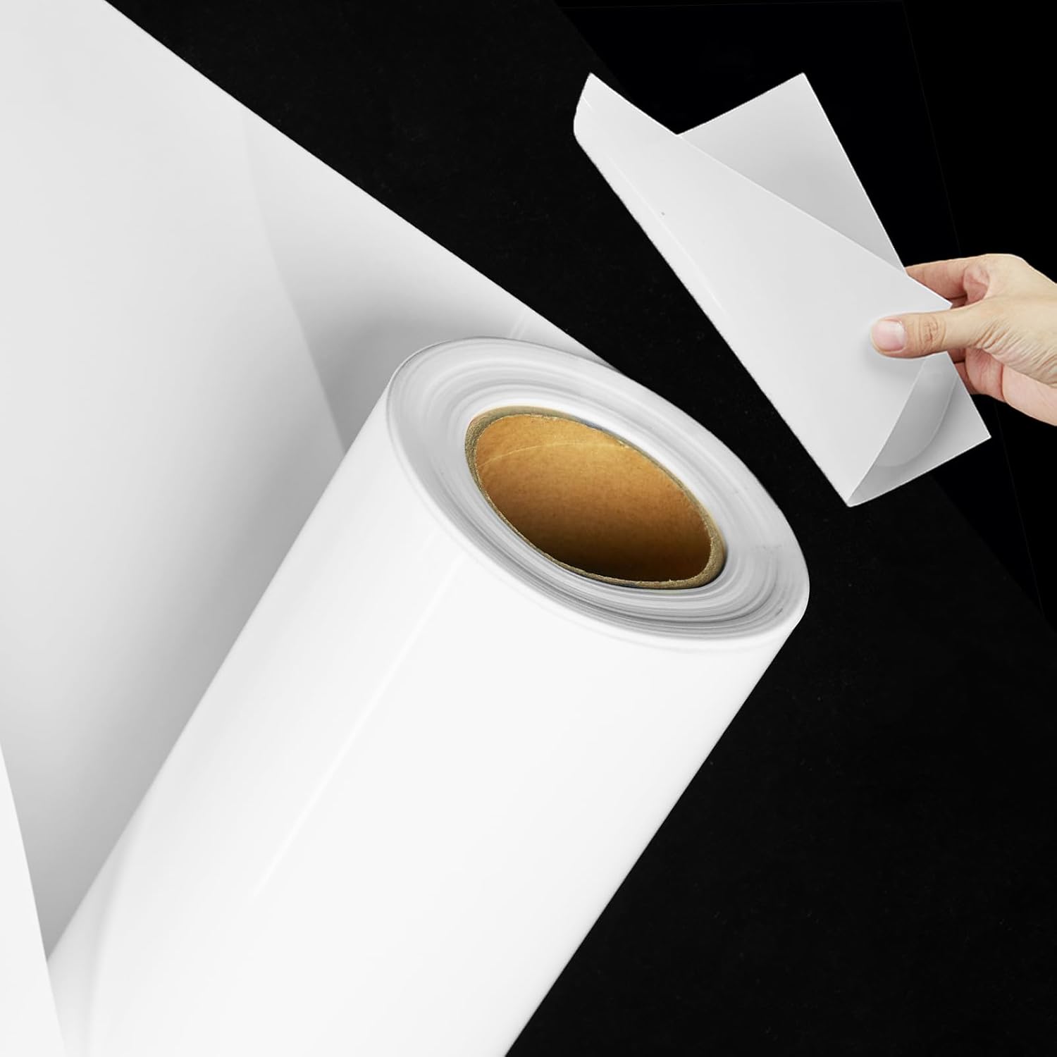 24Inch x 120Ft 10Mil Semi-Transparent Blank Mylar Stencil Sheets Roll, Acetate Sheets for Crafts, Baking, Signage, Cricut & DIY Projects