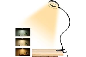 Clip-On LED Light for Optimal Reading and Video Conferencing