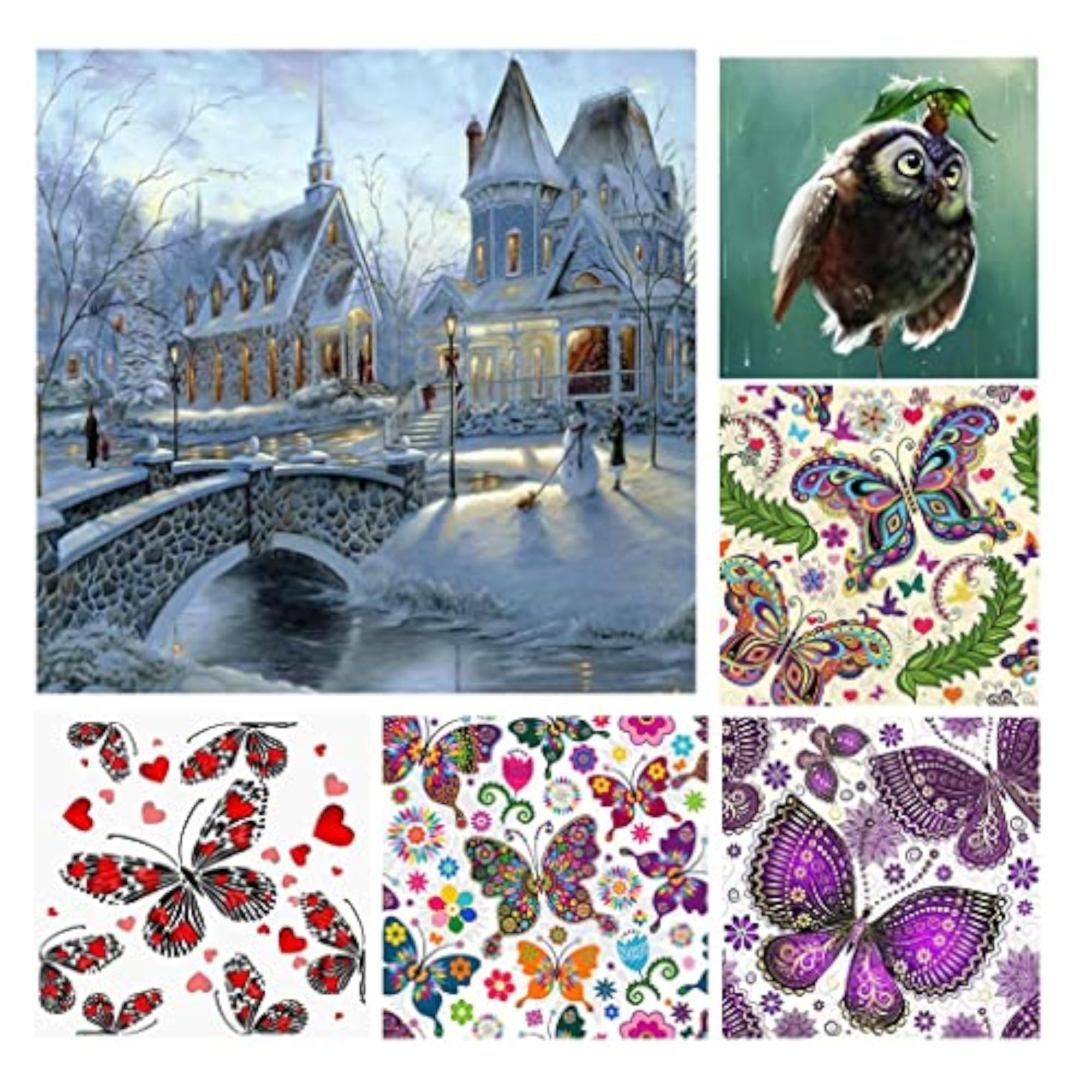 DIY Diamond Painting Kit Cross Stitch Crafts for Home Decor