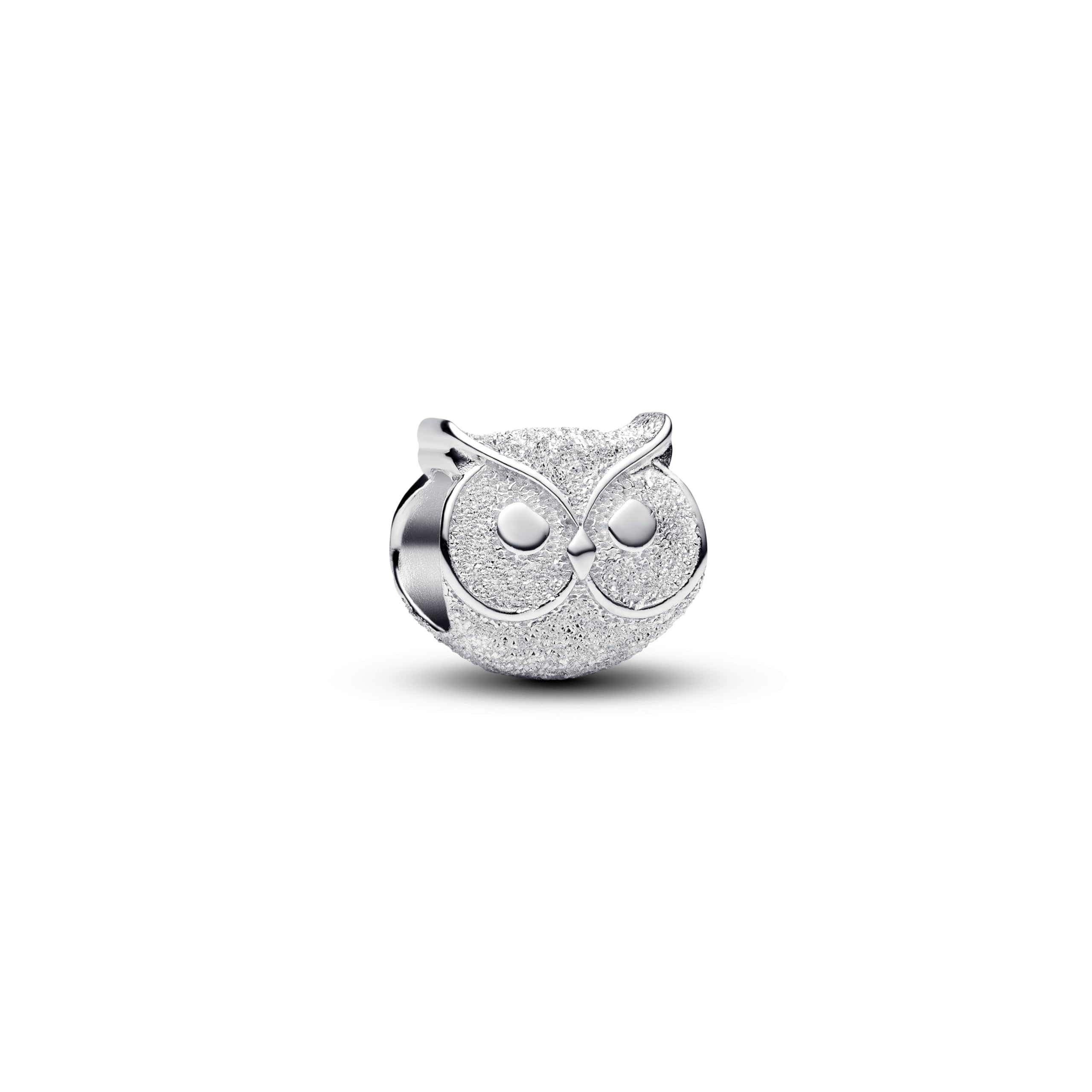 Pandora Moments 794525C00 Mini breloque en Forme de Chouette texturée en Argent Sterling