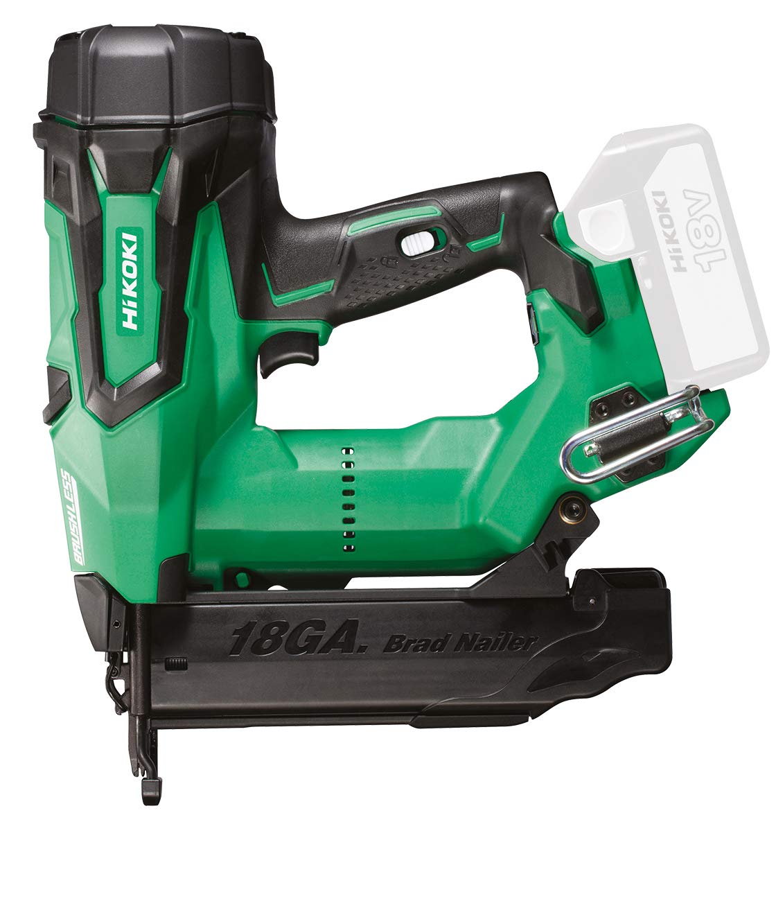 Hikoki NT1850DBSLW4, cloueuse sans-fil 18 V, moteur brushless, 3 coups/s