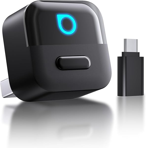 (2026 Neu) OTTOCAST 2-in-1 Wireless CarPlay & Android Auto Adapter, Ottocast Mini Pico mit EIN-Knopf-Trennung, WiFi 6, Bluetooth 5.4, Plug & Play für Fahrzeuge mit werkseitigem CarPlay/Android Auto - 1