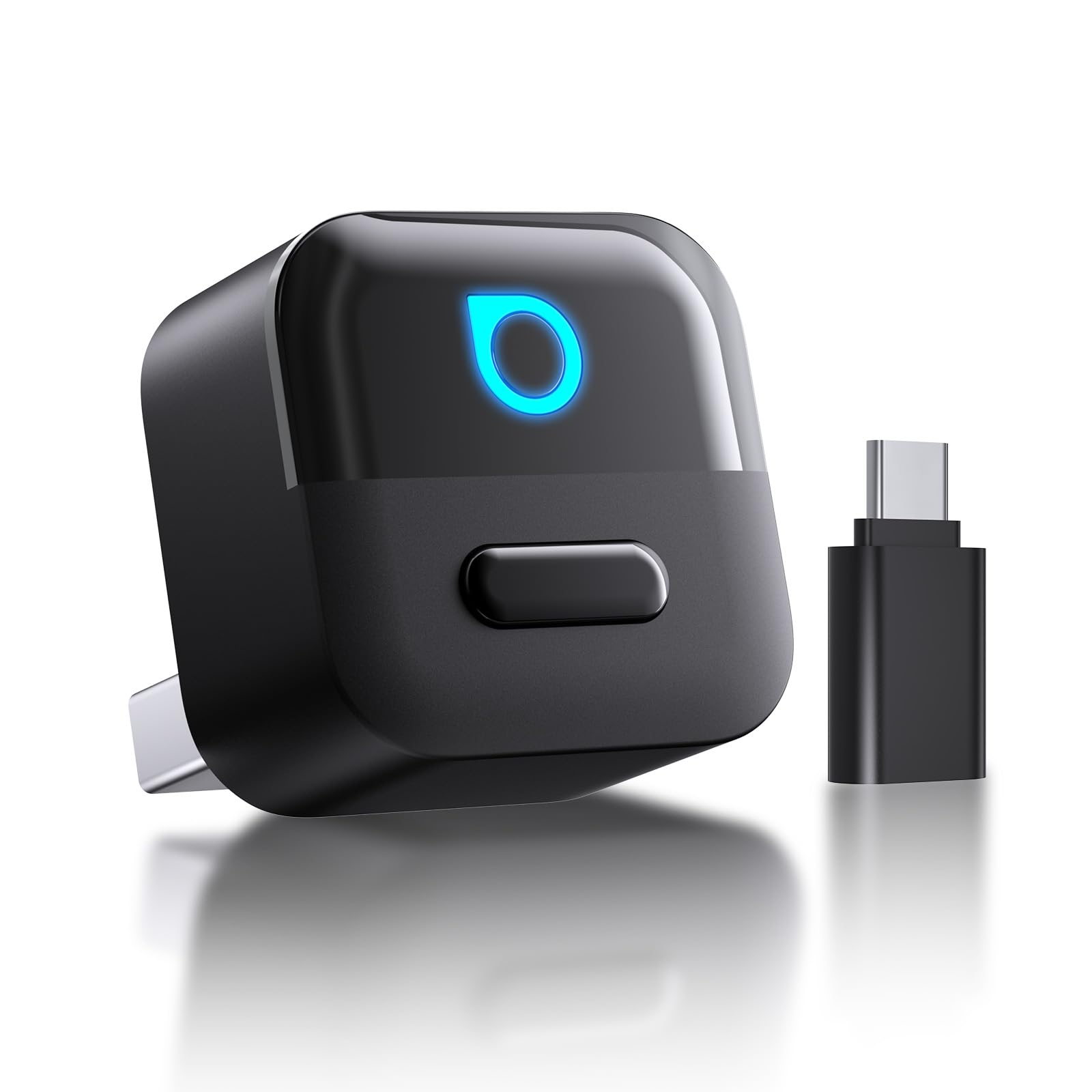 (2026 Neu) OTTOCAST 2-in-1 Wireless CarPlay & Android Auto Adapter, Ottocast Mini Pico mit EIN-Knopf-Trennung, WiFi 6, Bluetooth 5.4, Plug & Play für Fahrzeuge mit werkseitigem CarPlay/Android Auto