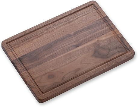 muso wood Walnut Cutting Board with Juice Groove & Side Handle
