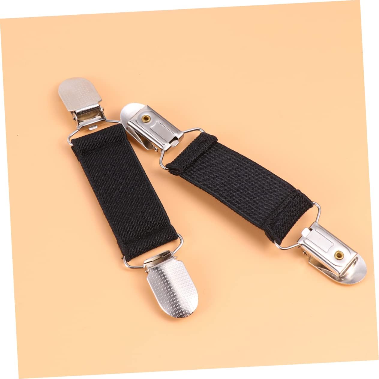 MAGICLULU 3 Pairs Bed Sheet Straps Slip Clip for Rv Bedding Fixed Buckles Non-Slip Fasteners Sturdy Alloy Grippers