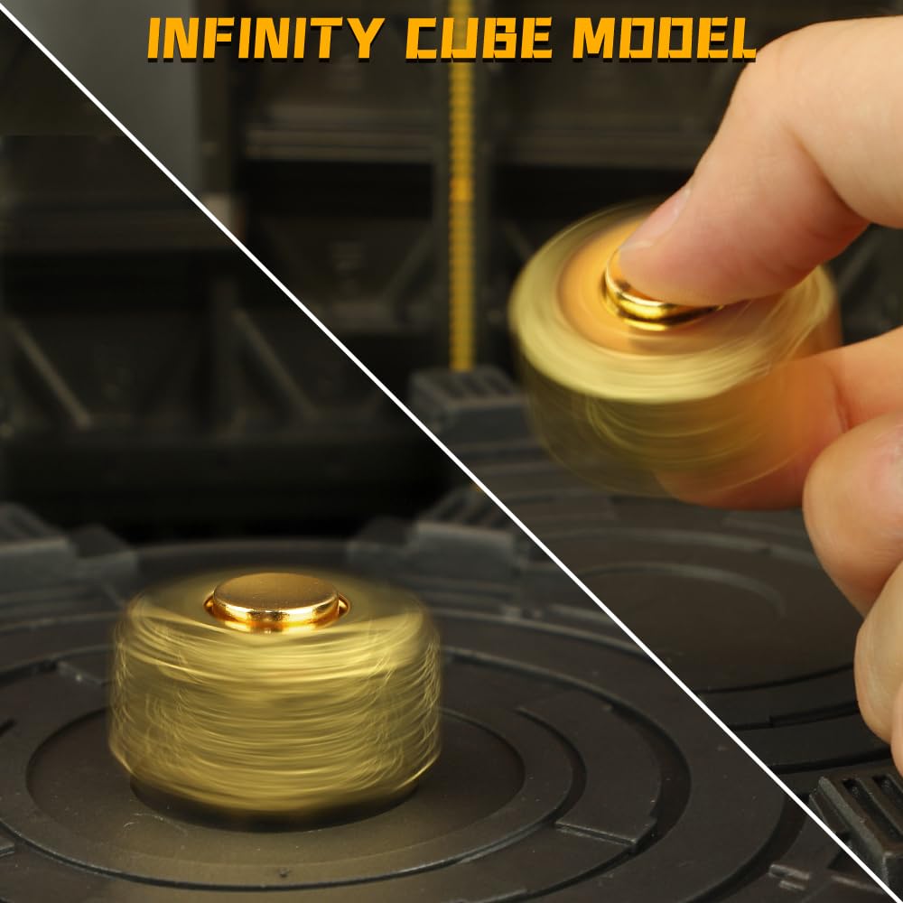 Anzmtosn Transformable Fidget Spinners Metal Hand Finger Spinner