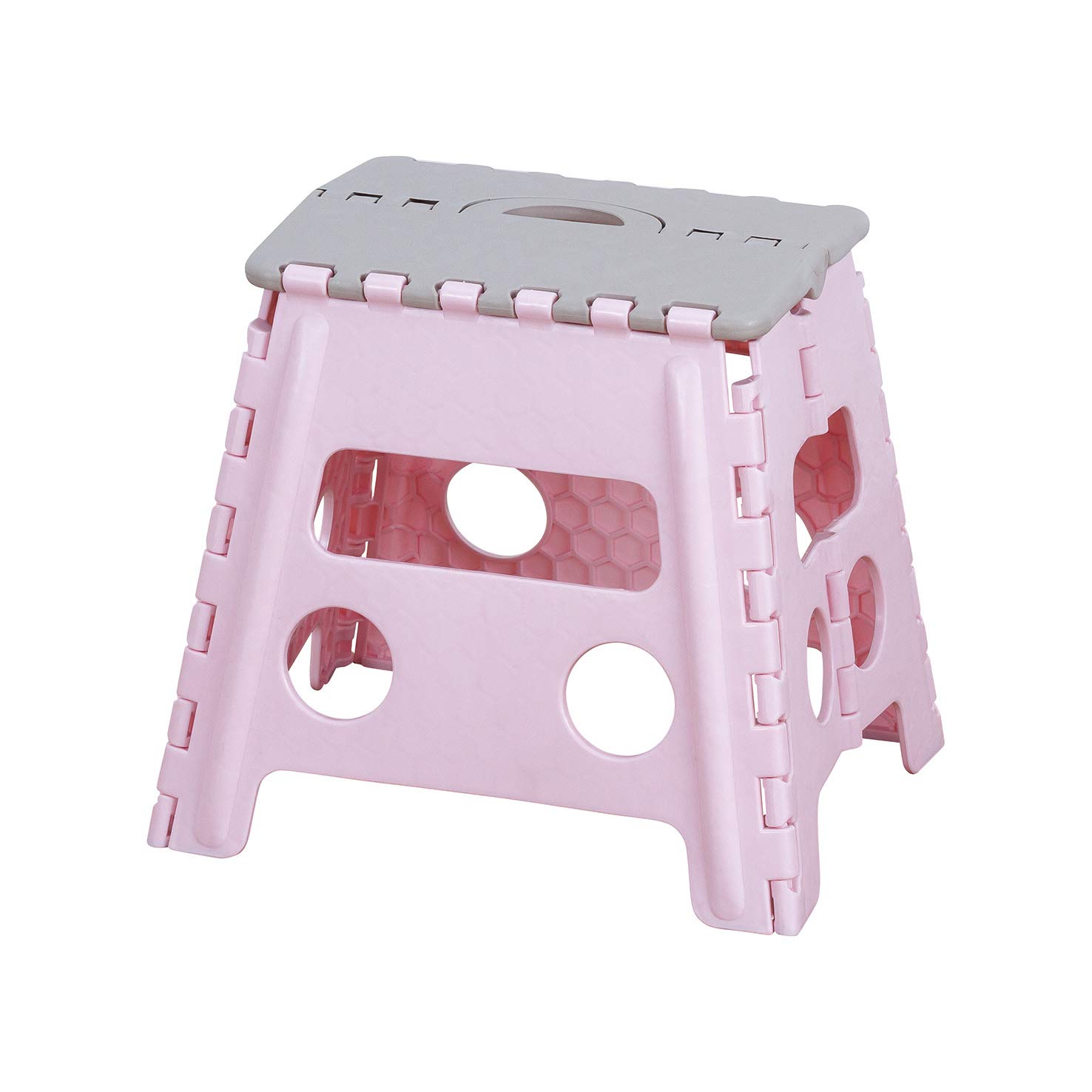 Takeda Corporation CHO5-32PI Folding Step Stool, Height 12.6 inches (32 cm), Pink
