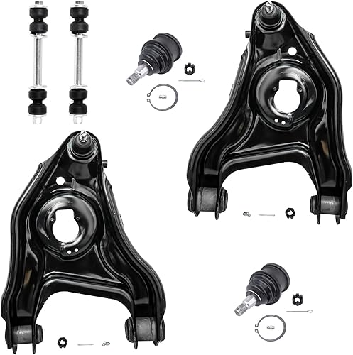 Miniatura 30 de Detroit Axle - Kit de suspensión delantera RWD para Chrysler 300 Dodge Charger Challenger Magnum 2 brazos de control superior con rótulas 2 rótulas