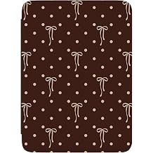 Casely Kindle Case | Teddy Bows | Brown Polka Dot | Compatible with 6-inch Amazon Kindle 2024/2022 11th Generation