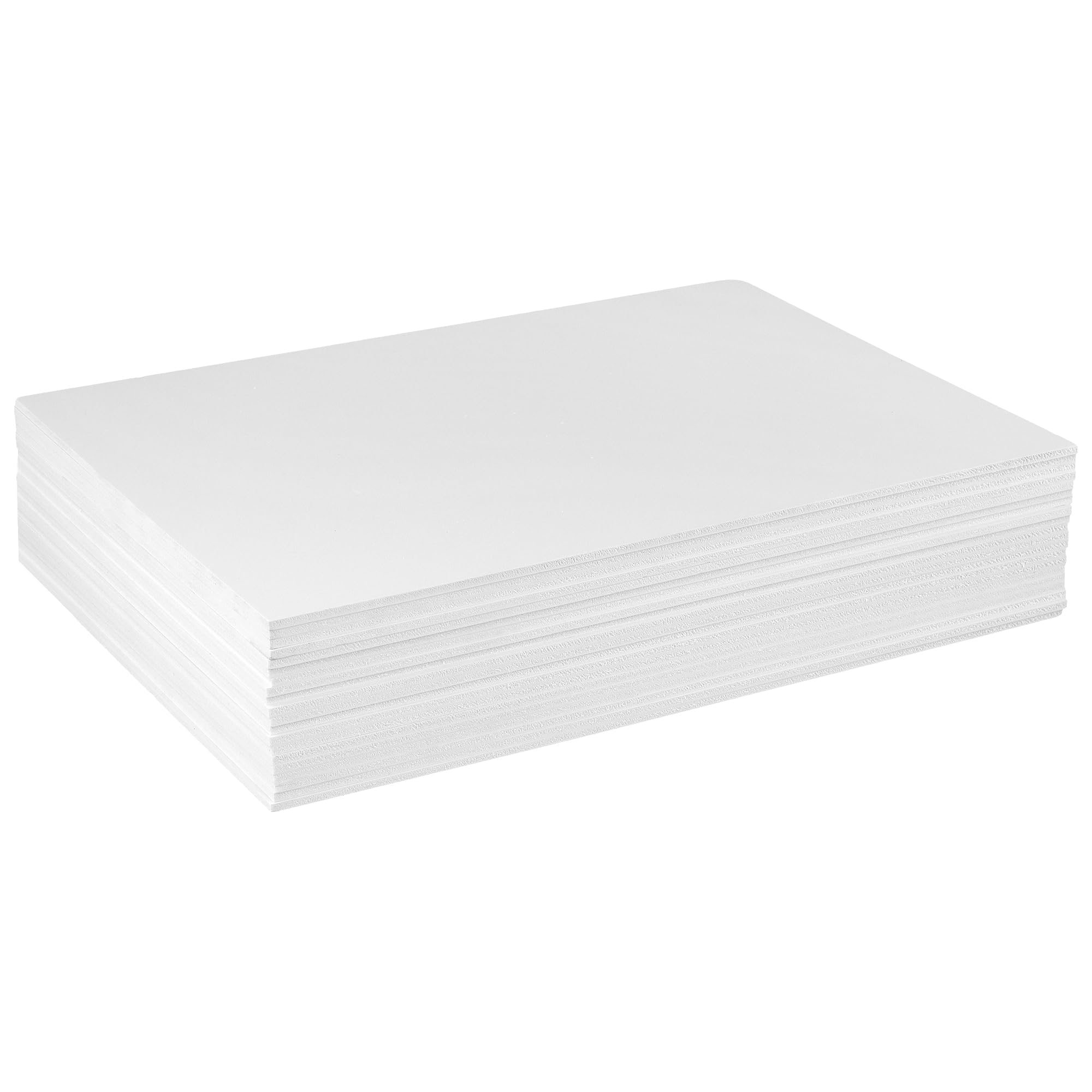 KEILEOHO 20 Pcs Foam Board, White, A4 210mm x 297mm, 3mm Polystyrene Sheet for Model Making and Craft