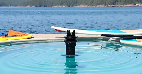 Miniatura 5 de Adaptador de bomba inflable Compresor Tabla de paleta Adaptador de bomba Adaptador de válvula de aire Conector para tabla de remo de barco inflable