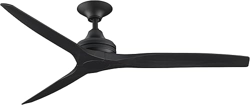 Miniatura 2 de Fanimation Spitfire - Juego de 3 aspas para ventilador de techo de 60 pulgadas para interiores y exteriores, color negro