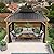PURPLE LEAF 10' X 12' Outdoor Hardtop Gazebo for Patio Galvanized Steel Double Roof Permanent Canopy Teak Finish Coated Aluminum Frame Pavilion Gazebo with Netting