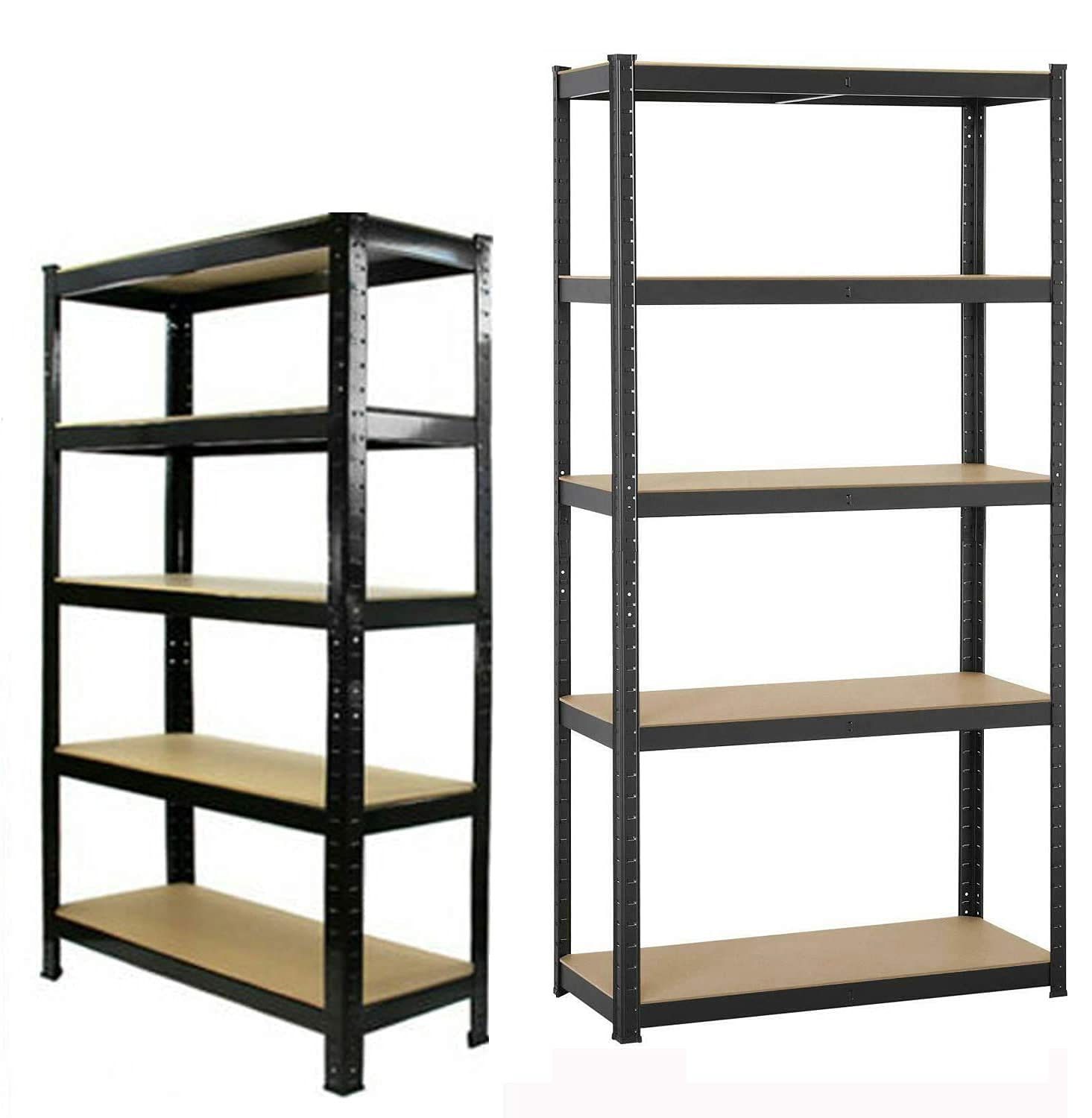 Buy RigogoGarage Storage Shelving Unit, 5 Tier Metal Shelving Units for