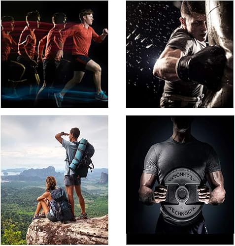 Miniatura 5 de Frueo - Camisetas de entrenamiento para hombre, paquete de 13, secado rápido, absorbe la humedad, de malla, mangas cortas, atléticas