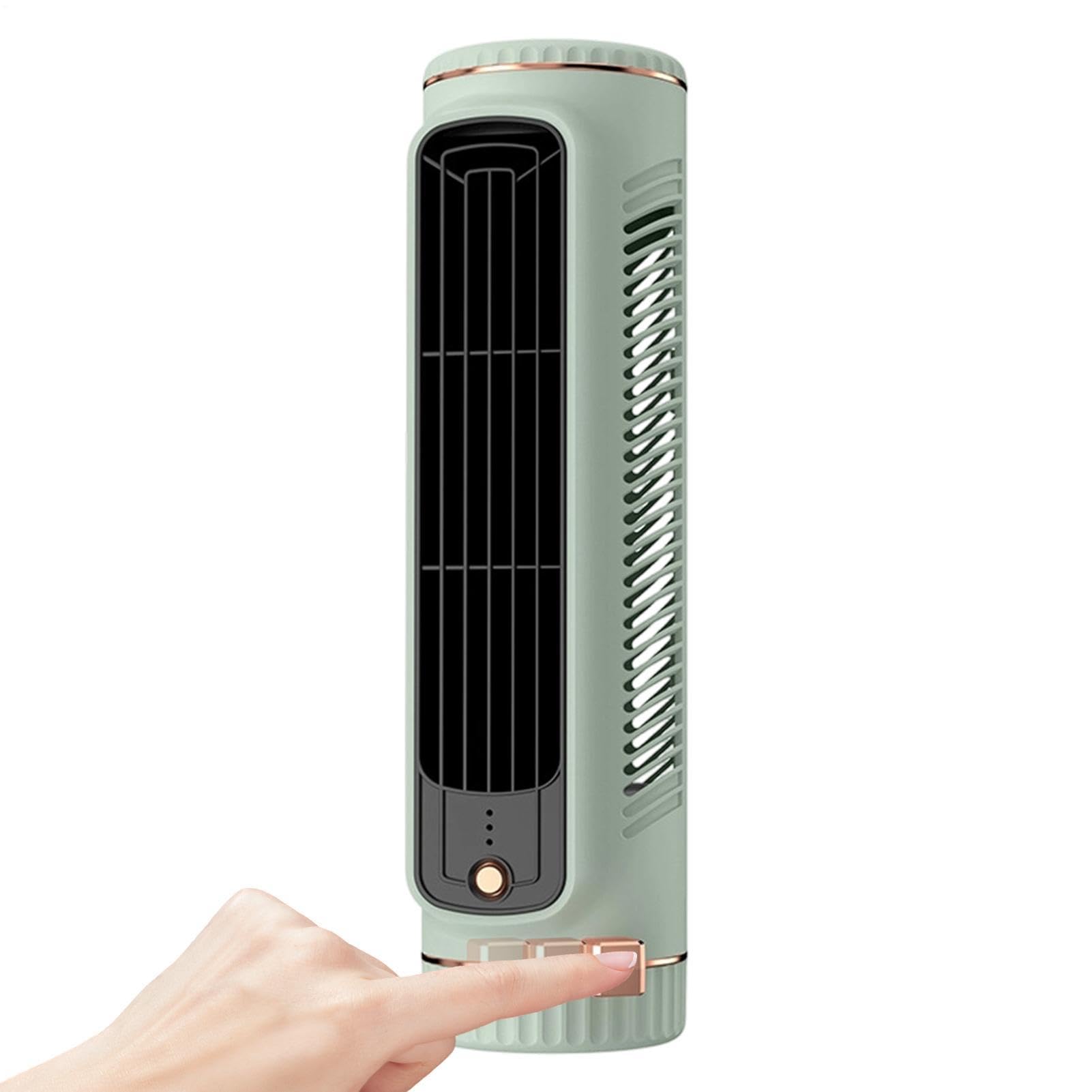 Ventilateur tour de bureau rechargeable USB pour chasser la chaleur