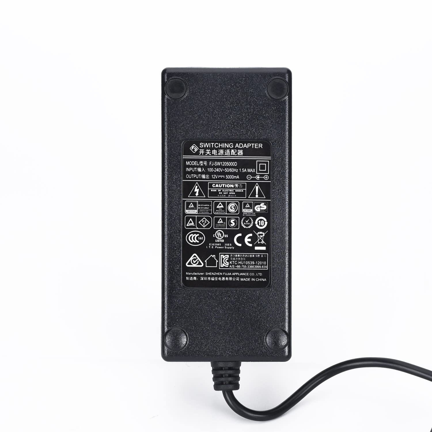 YONGNUO Alimentation 12 V 5 A pour série YN300/600 LED