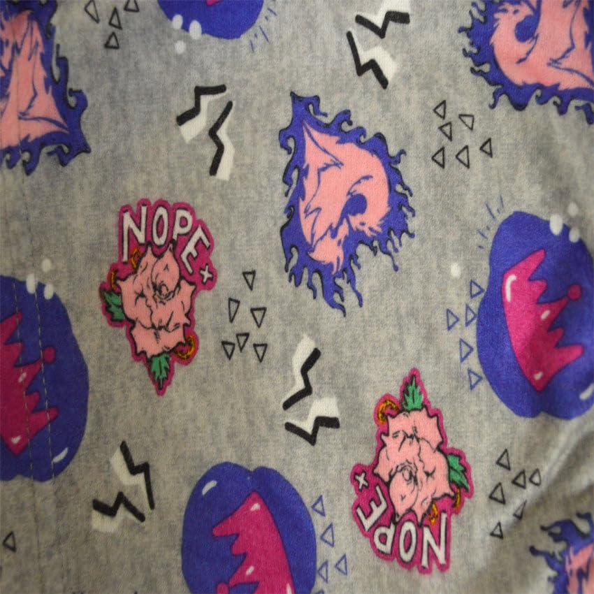 AME Sleepwear Girls Disney Descendants Wickedly Cool Shortie Pajama (6) Purple2