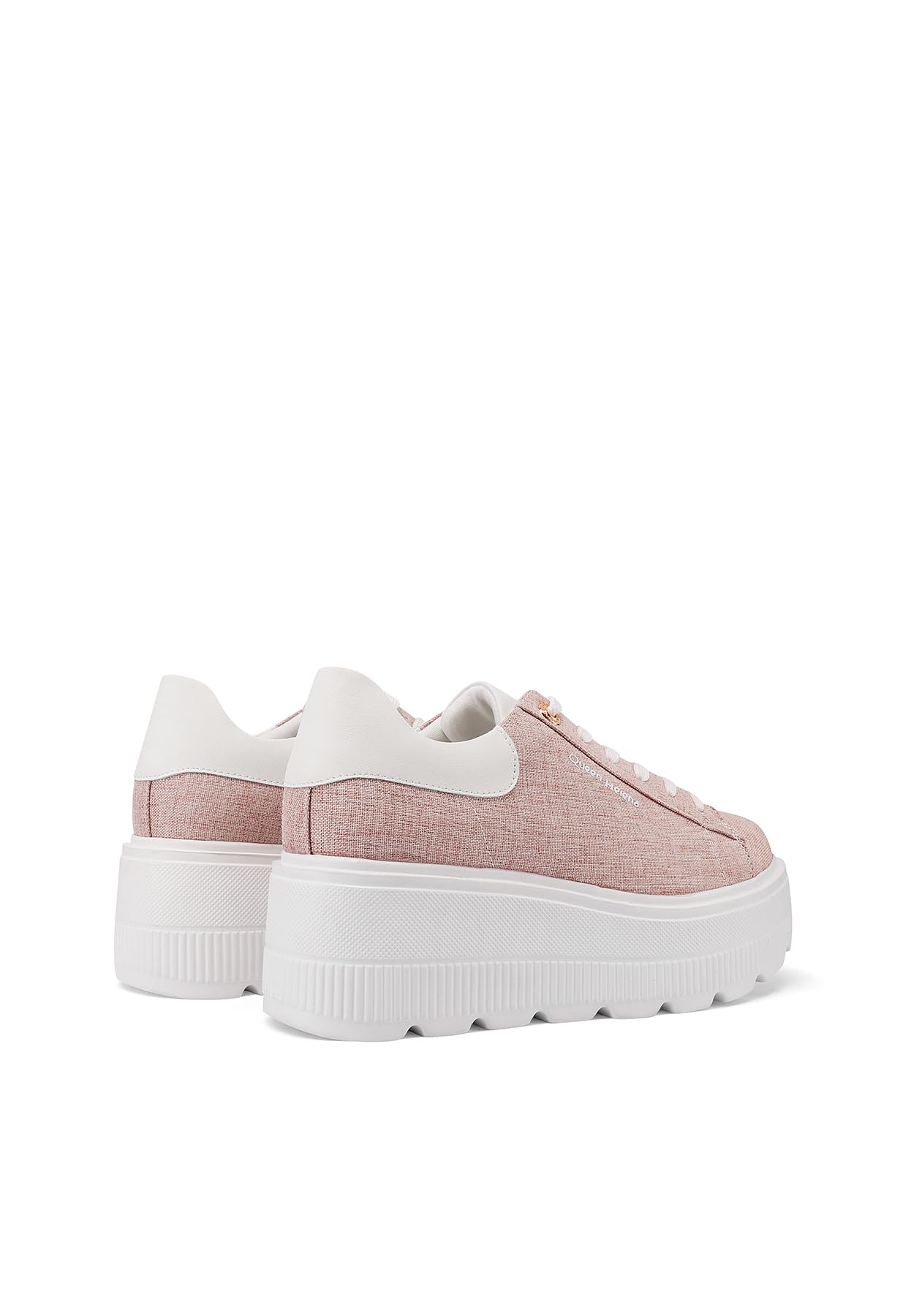 QUEEN HELENA Sneakers Donna con Platform Alta e Zeppa Scarpe da Ginnastica con Suola Chunky X32-11