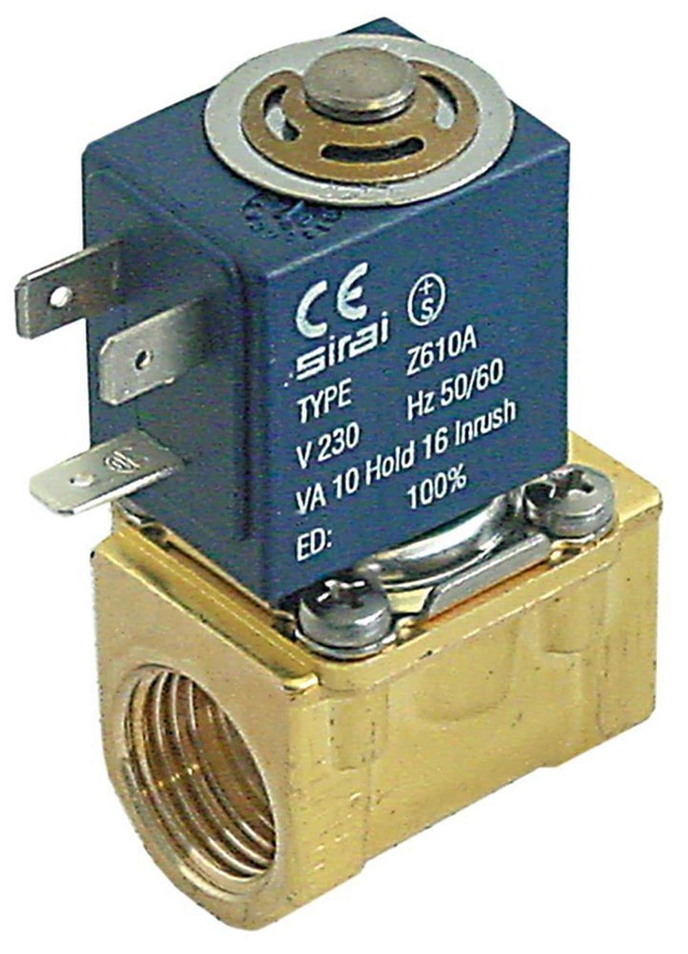 Válvula de gas – 230 V/DN 10/41 mm/90 C